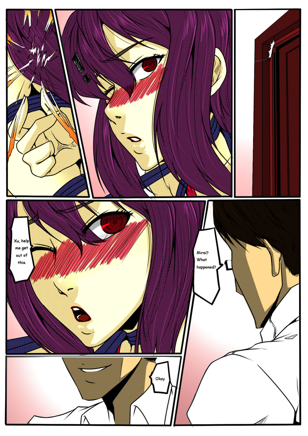 [GoDLeTTeR] Bondage Anecdote 002 - ENG (Colour) [alt version in comments]