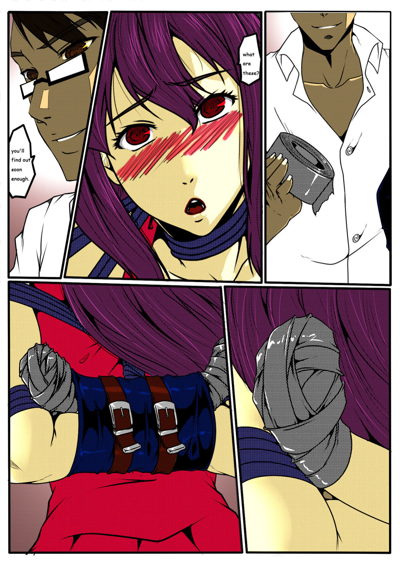 [GoDLeTTeR] Bondage Anecdote 002 - ENG (Colour) [alt version in comments]