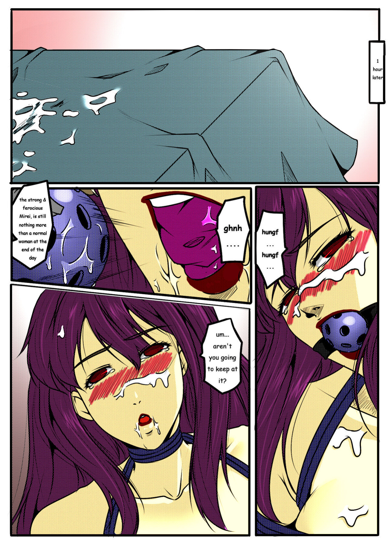 [GoDLeTTeR] Bondage Anecdote 002 - ENG (Colour) [alt version in comments]