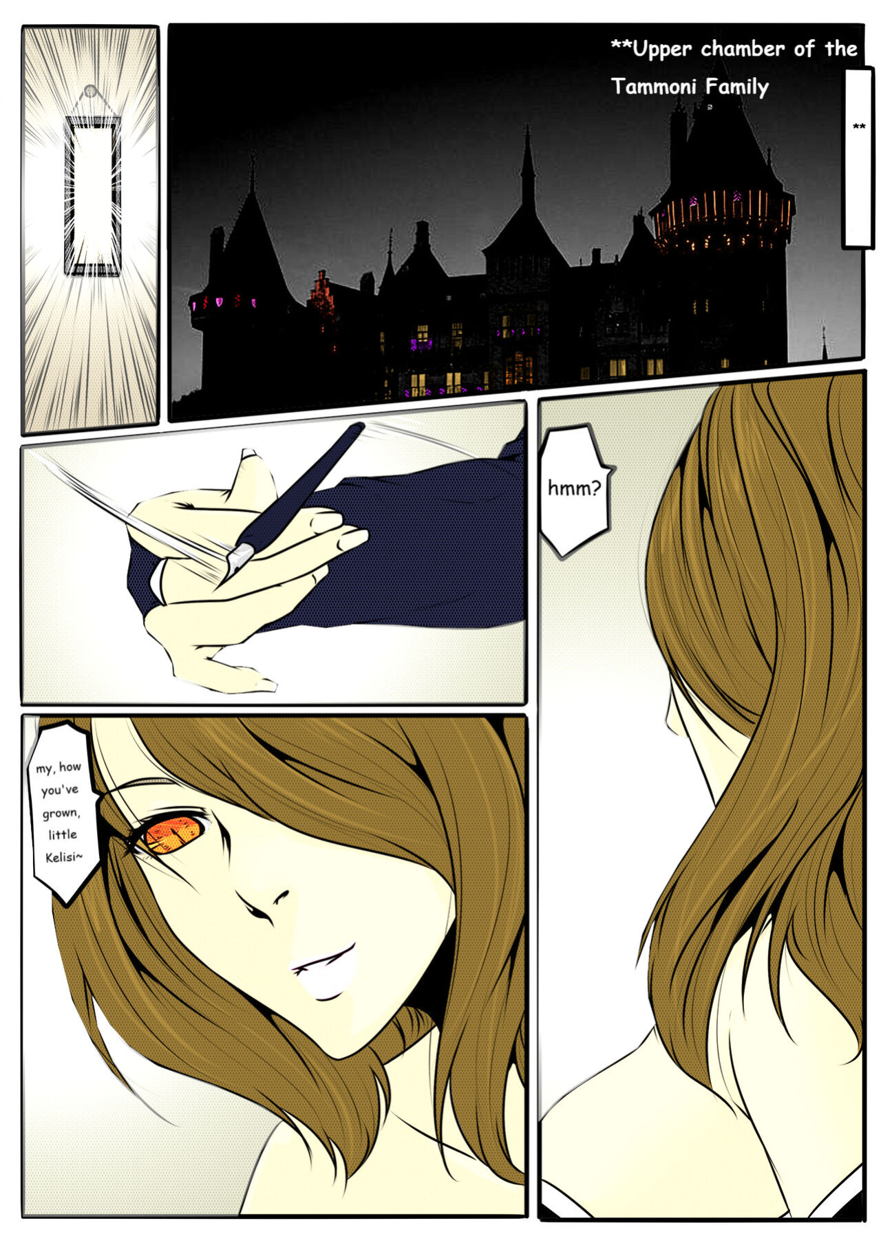[GoDLeTTeR] Bondage Anecdote 002 - ENG (Colour) [alt version in comments]