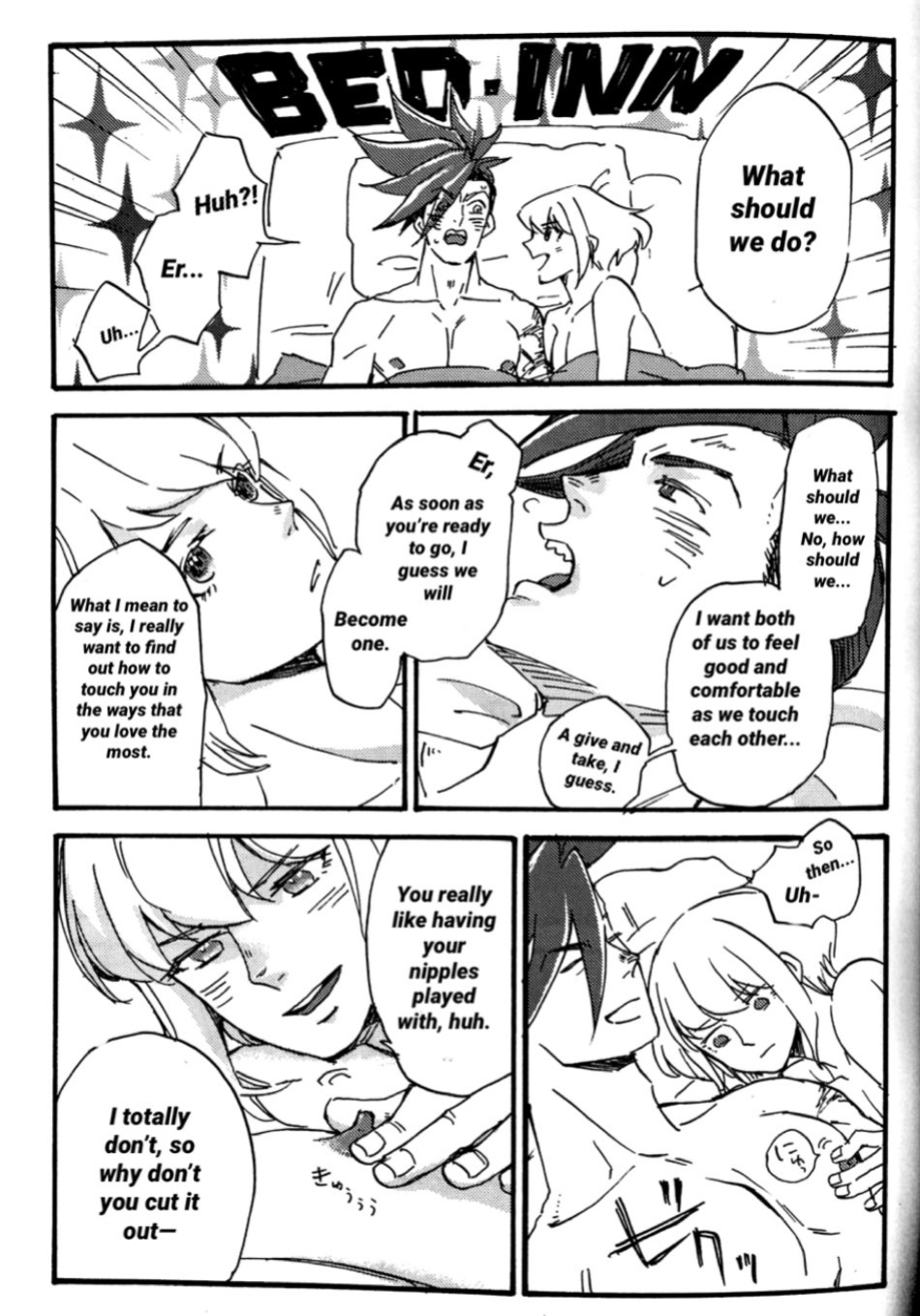 (Kyouten Douchi) [NICEGUY (msk)] The First Time (Promare) [dykewpie]