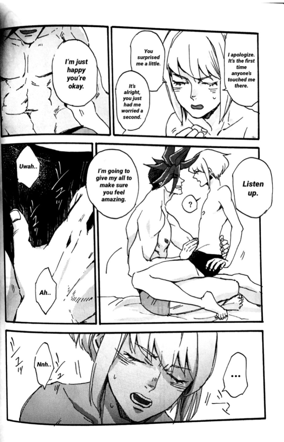 (Kyouten Douchi) [NICEGUY (msk)] The First Time (Promare) [dykewpie]