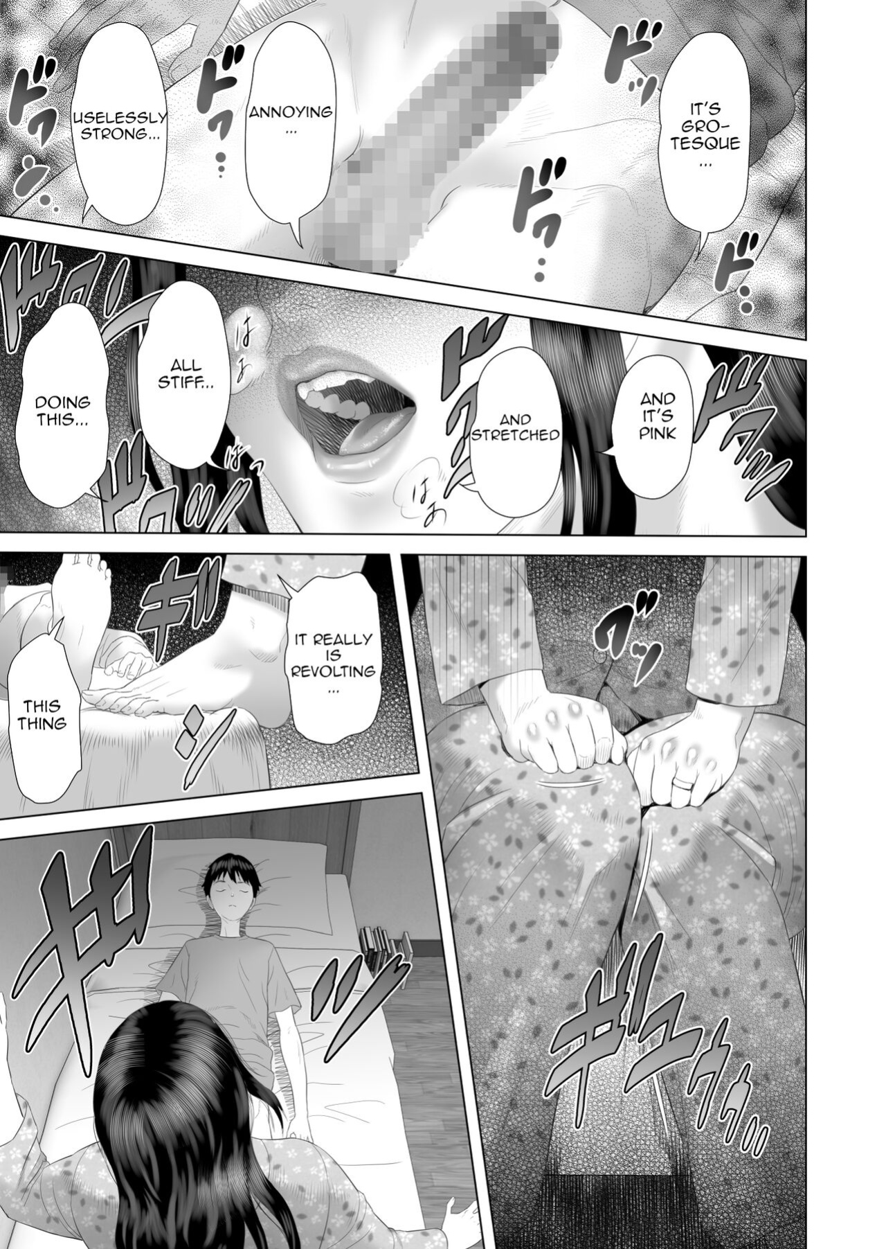[Hyo-dou (Hyji)] Kinjo Yuuwaku Boku ga Okaa-san to Konna Koto ni Nacchau Hanashi 4 ~Oshioki hen~|Neighborhood Seduction The Story About How I Came To Be Like This With My Mother 4 - Punishment Volume [Amoskandy]