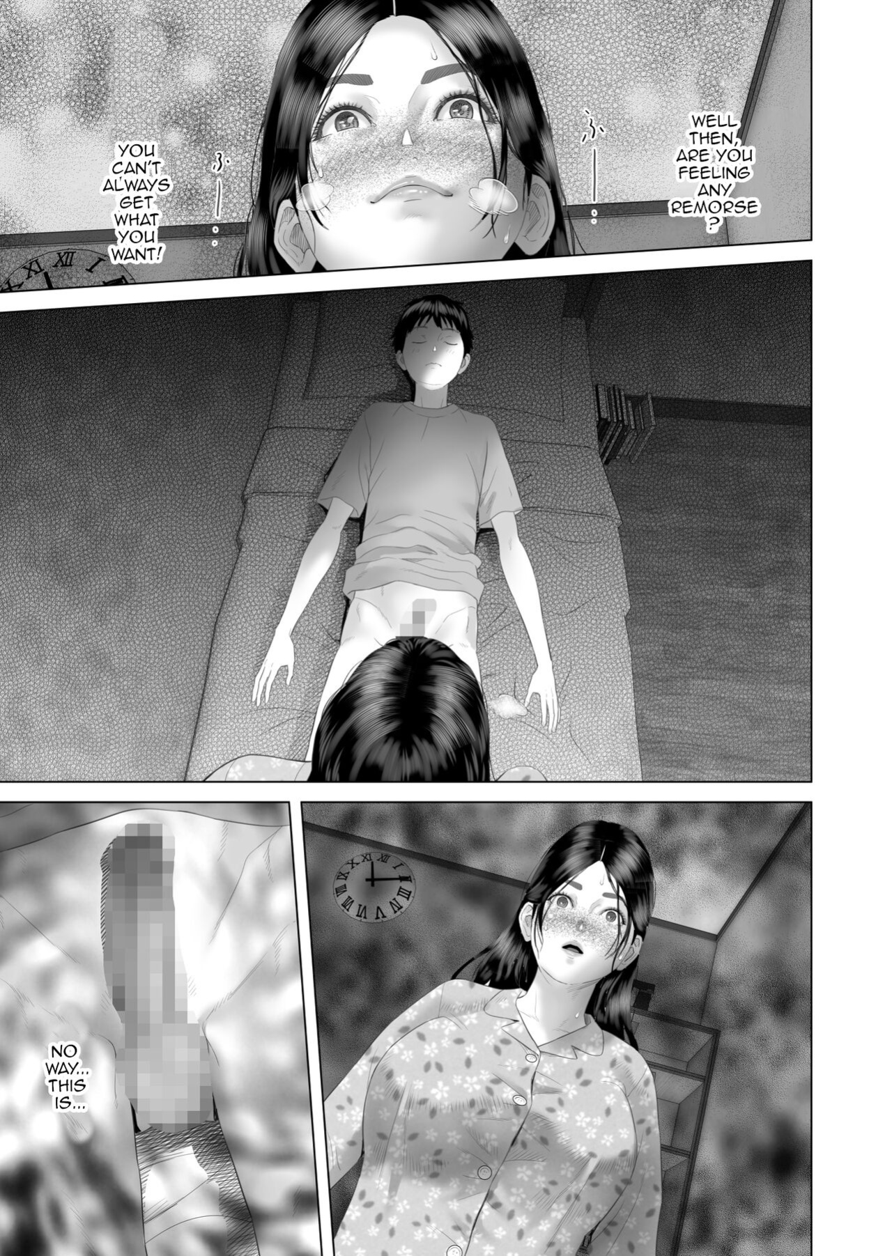 [Hyo-dou (Hyji)] Kinjo Yuuwaku Boku ga Okaa-san to Konna Koto ni Nacchau Hanashi 4 ~Oshioki hen~|Neighborhood Seduction The Story About How I Came To Be Like This With My Mother 4 - Punishment Volume [Amoskandy]