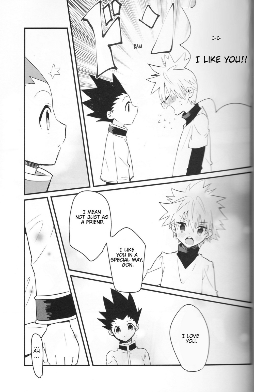 (Shota Scratch 24) [Tanbo (Makita Miki)] Yoru no Shijima ni Omoi o Hasete | Connecting our Feelings in the Silence of the Night (Hunter x Hunter) [Willeke4439]