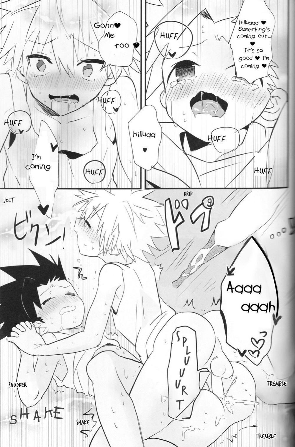 (Shota Scratch 24) [Tanbo (Makita Miki)] Yoru no Shijima ni Omoi o Hasete | Connecting our Feelings in the Silence of the Night (Hunter x Hunter) [Willeke4439]