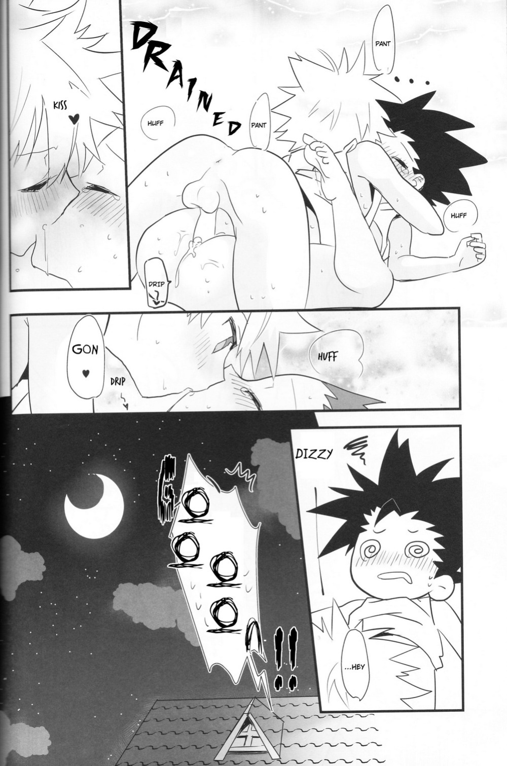 (Shota Scratch 24) [Tanbo (Makita Miki)] Yoru no Shijima ni Omoi o Hasete | Connecting our Feelings in the Silence of the Night (Hunter x Hunter) [Willeke4439]