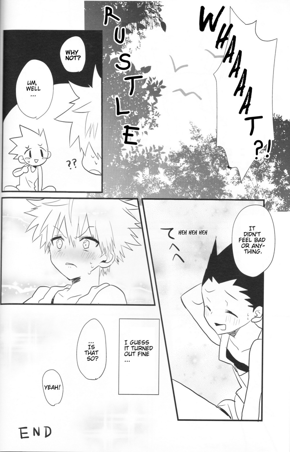 (Shota Scratch 24) [Tanbo (Makita Miki)] Yoru no Shijima ni Omoi o Hasete | Connecting our Feelings in the Silence of the Night (Hunter x Hunter) [Willeke4439]