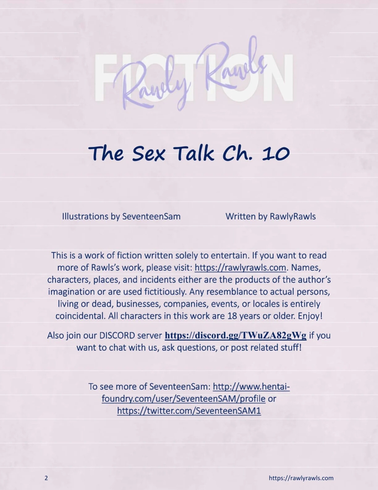 The Sex Talk [SeventeenSam , RawlyRawls] - 10