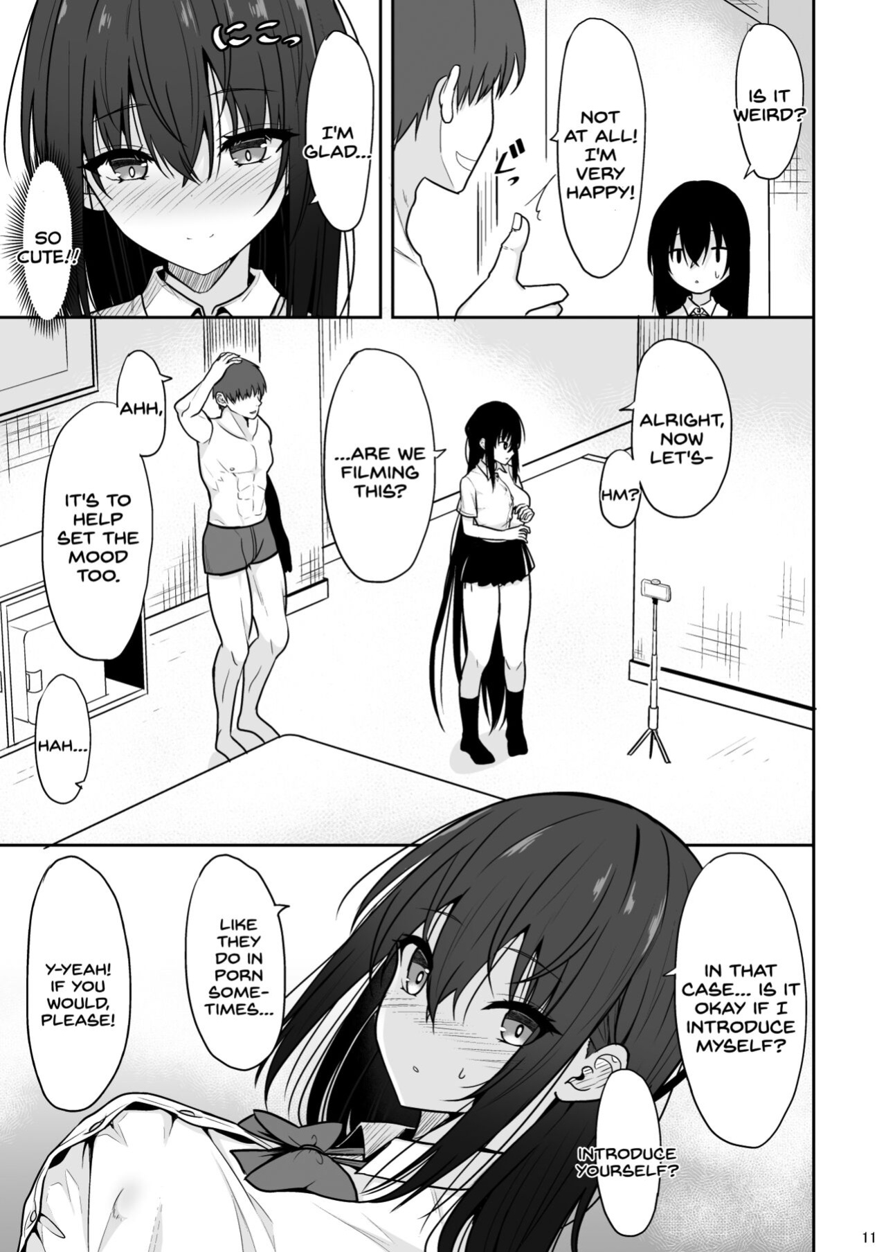 [Nekonokone (Takeyuu)] Otonashii Kanojo ga AV Satsuei Gokko de Nakadashi ga Daisuki na Dosukebe ni Naru made [SDTLs]