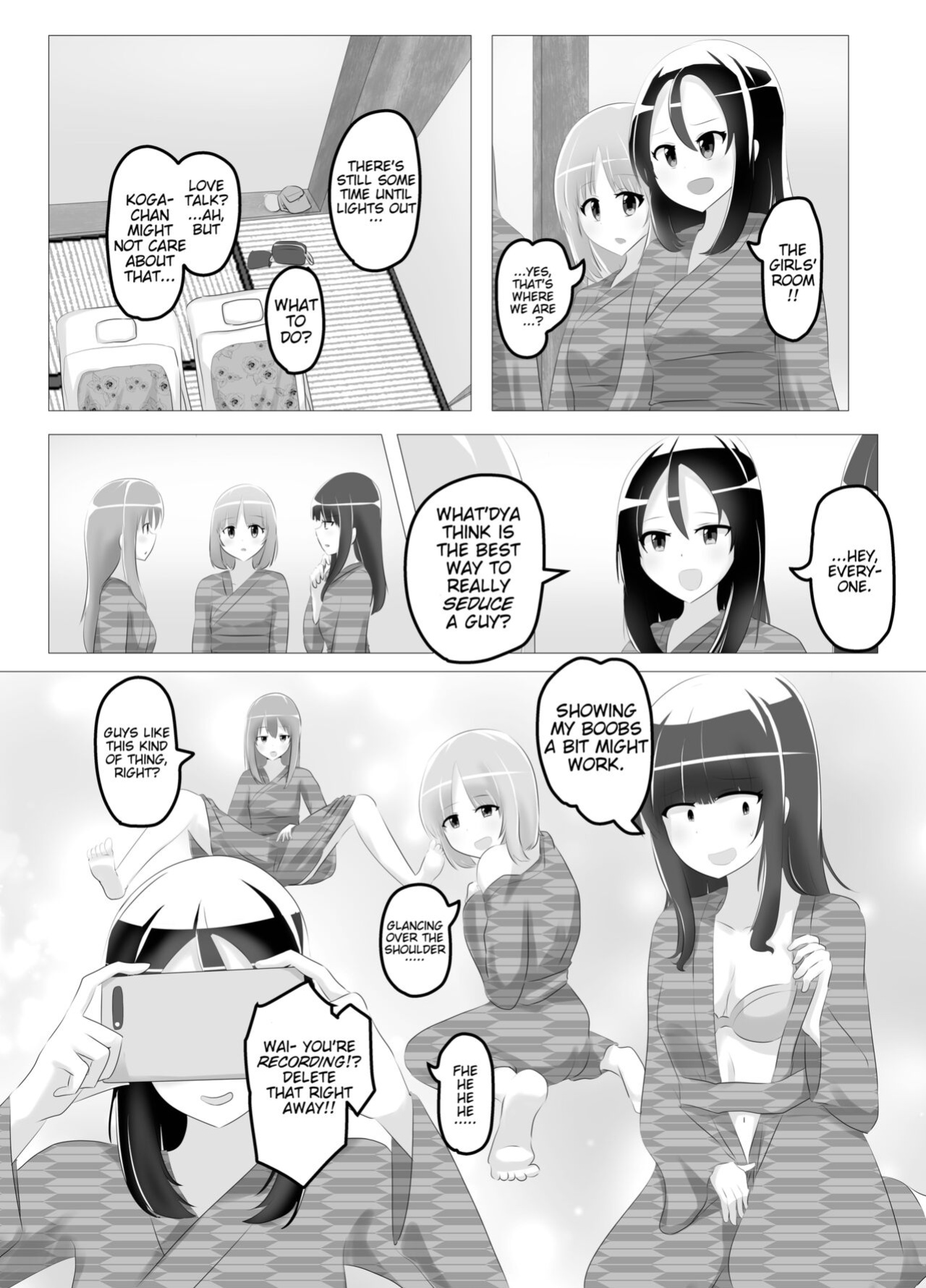 [C Hange (Hangeshō)] Bodyswapped School Trip