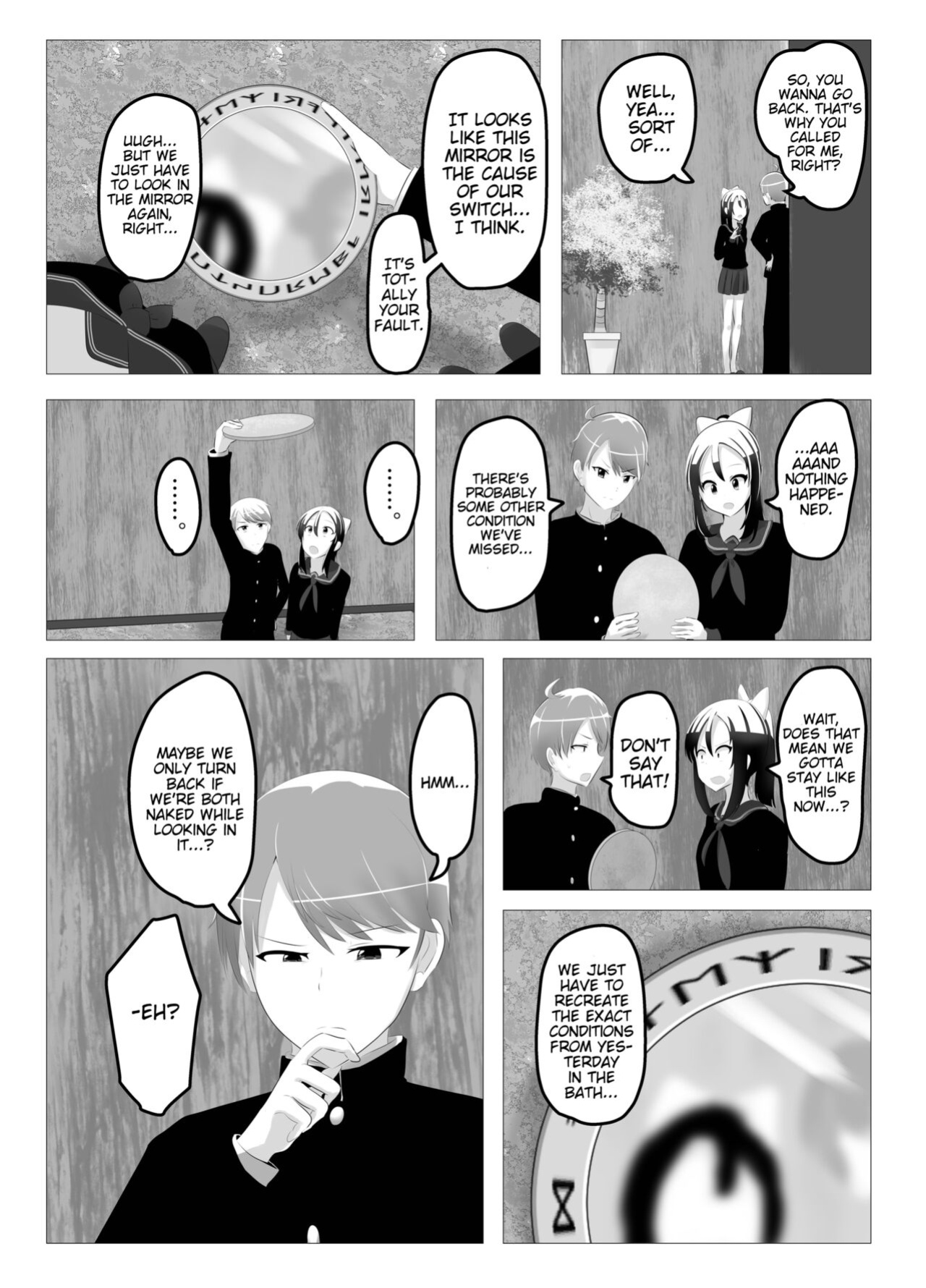 [C Hange (Hangeshō)] Bodyswapped School Trip