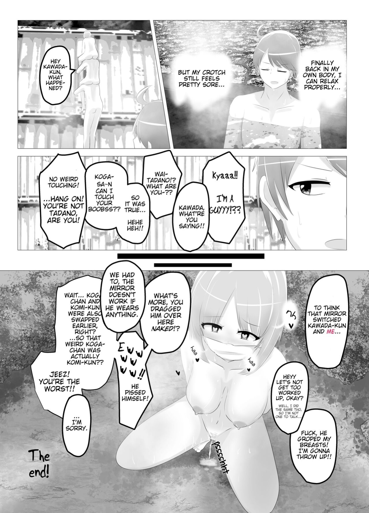 [C Hange (Hangeshō)] Bodyswapped School Trip