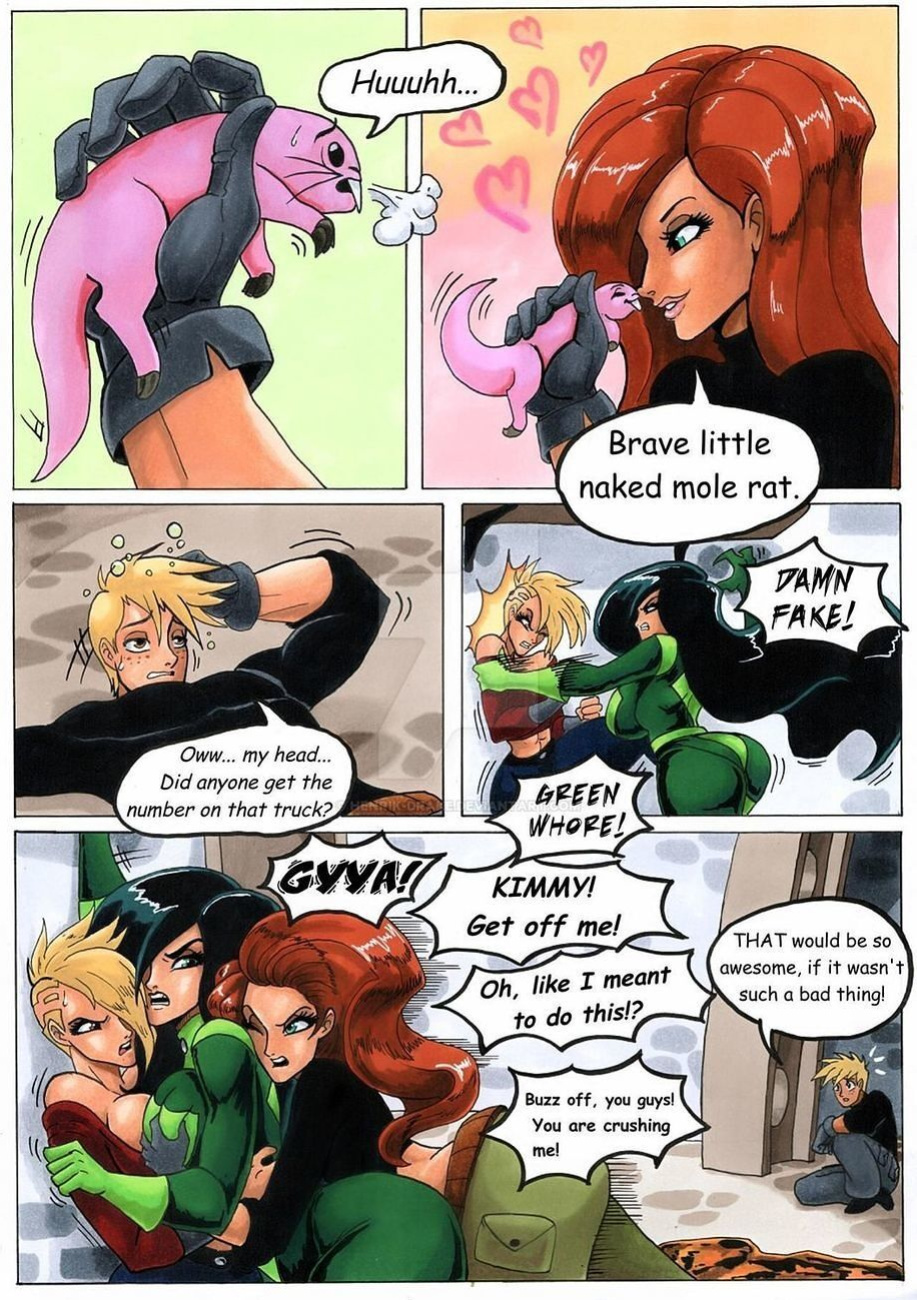 Ron Stoppable and His New Pets (Kim Possible)