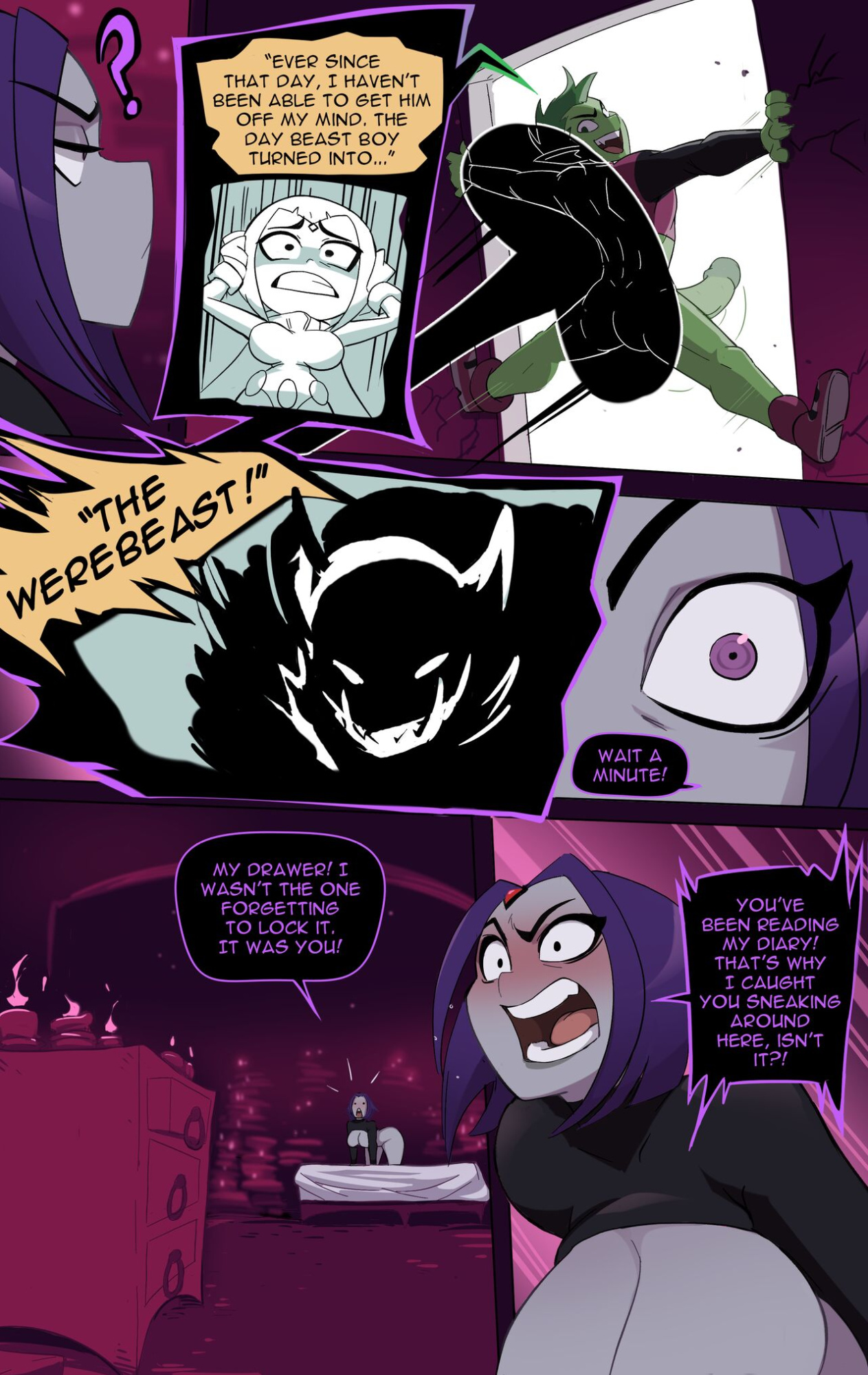 [Schpicy] Raven's Diary (Teen Titans)