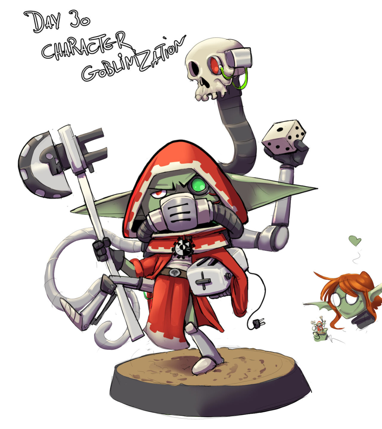 [Darkminou] Gobtober 2020-2022 | Office Goblins (OC)