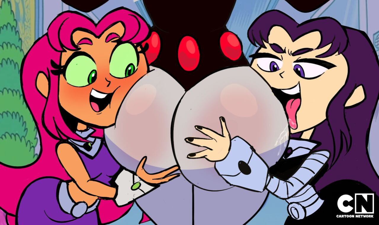As Punishment For Her Sins, Raven Must Have Sex With Starfire And Blackfire