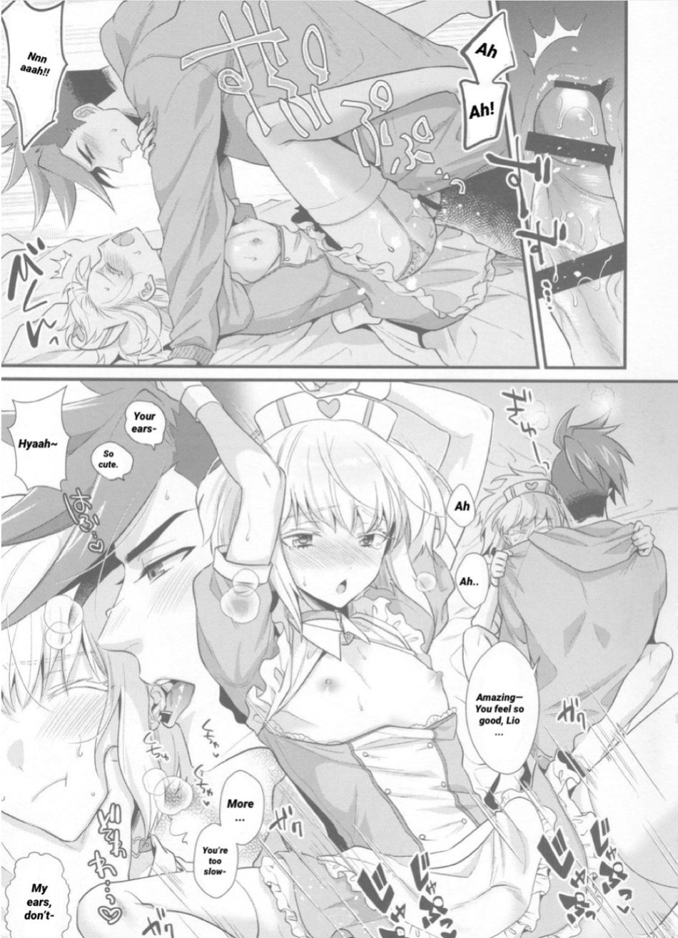 (Kyouten Douchi) [Locus (Kisaki)] Yuuwaku Nousatsu Strip | Temptation, Fascination, Strip (Promare)
