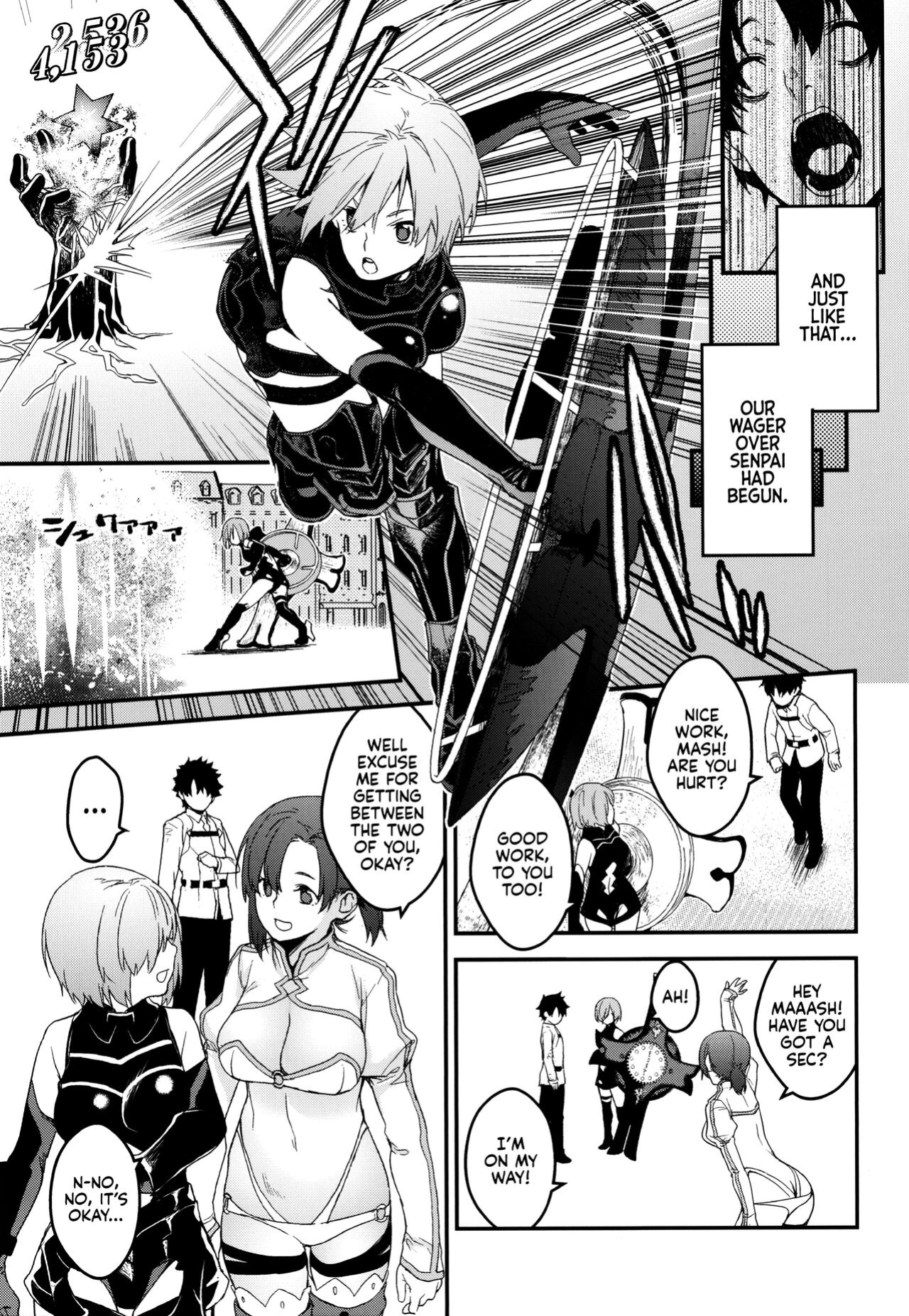(C97) [MARCH (Minakuchi Takashi)] Kouhai Sensou Kouhen | The Second Kouhai War (Fate/Grand Order) [Kyuume]