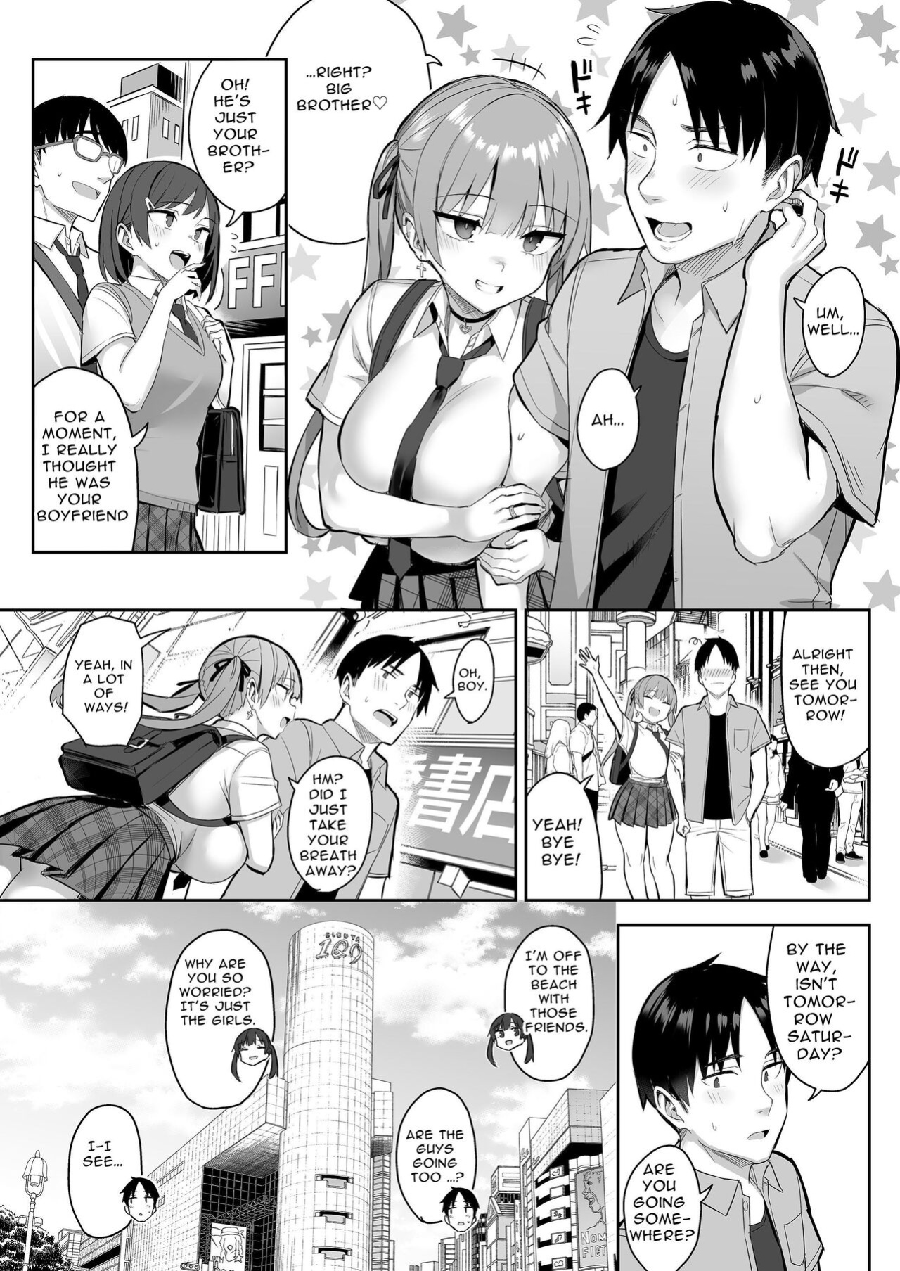 [Ichibocchi (Ichinomiya Yuu)] Moto InCha no Kyonyuu Yariman Imouto ga Erosugite, Onii-chan wa Mou...!! 3 | I Can't Handle My Former Bookworm Little Sister Now That She's a Slut! 3
