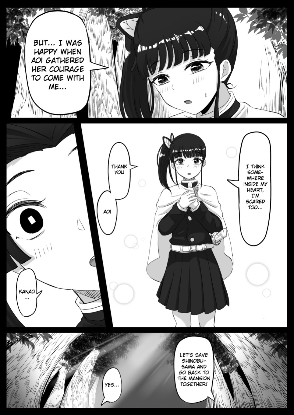 [Goma Gorilla] Kanao to Aoi Hen (Kimetsu no Yaiba) [Gagak_Ireng]
