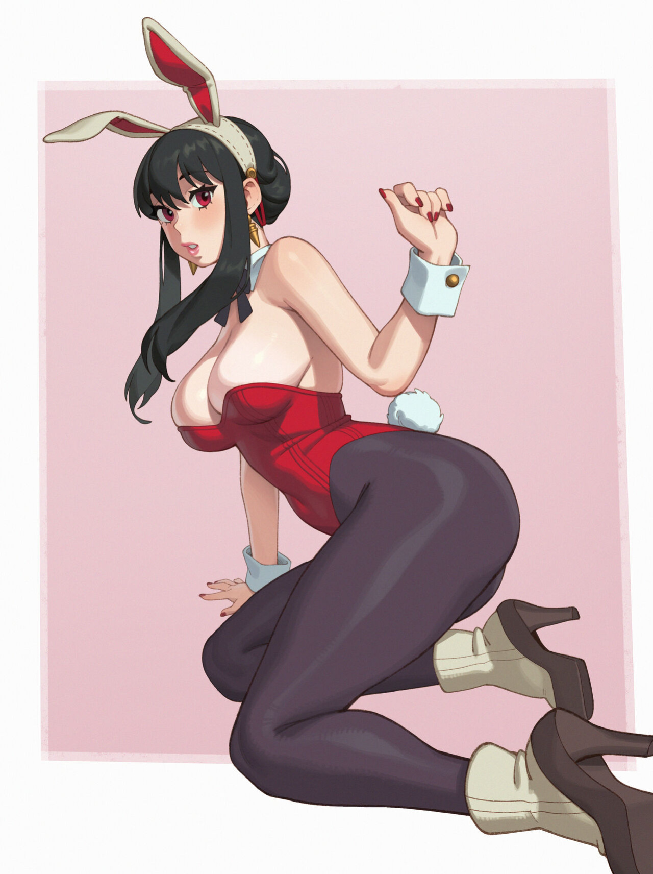 [Rizdraws] Bunny Suit Waifus