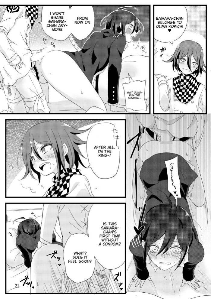 [36 (Hakua)] Saihara-kun ga mina-san no xxx ni erabaremashita | Saihara-kun became Everyone's Cum Dumpster. (New Danganronpa V3) [Chiyoko Scans]