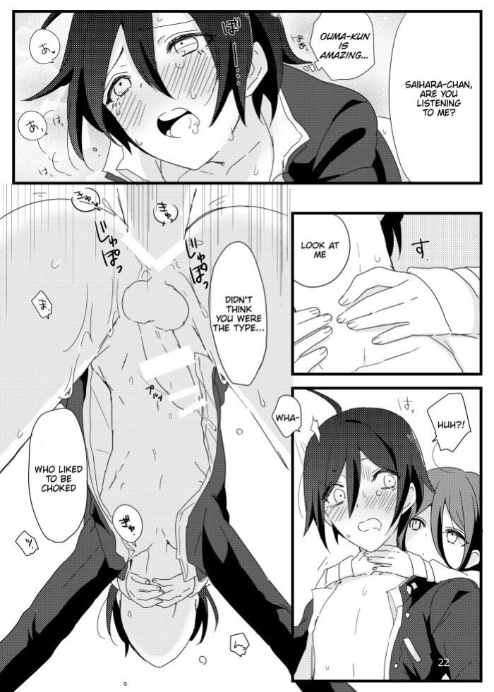 [36 (Hakua)] Saihara-kun ga mina-san no xxx ni erabaremashita | Saihara-kun became Everyone's Cum Dumpster. (New Danganronpa V3) [Chiyoko Scans]