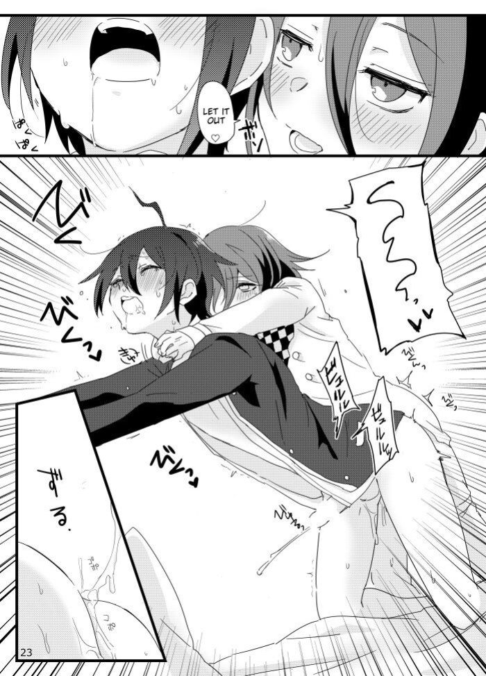 [36 (Hakua)] Saihara-kun ga mina-san no xxx ni erabaremashita | Saihara-kun became Everyone's Cum Dumpster. (New Danganronpa V3) [Chiyoko Scans]