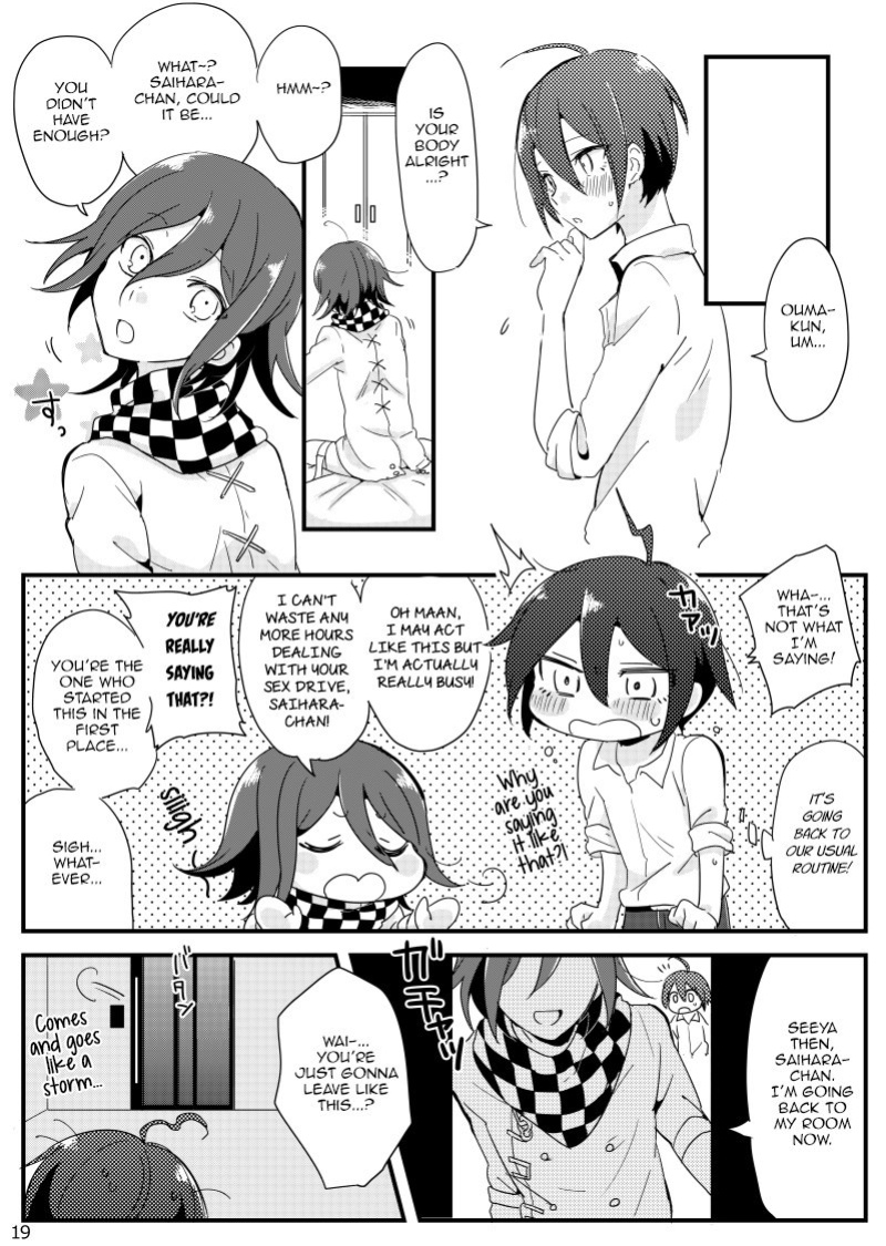 [36 (Hakua)] Ouma-kun no XX (Are) na Hi. (New Danganronpa V3) [Marumochi Scans]