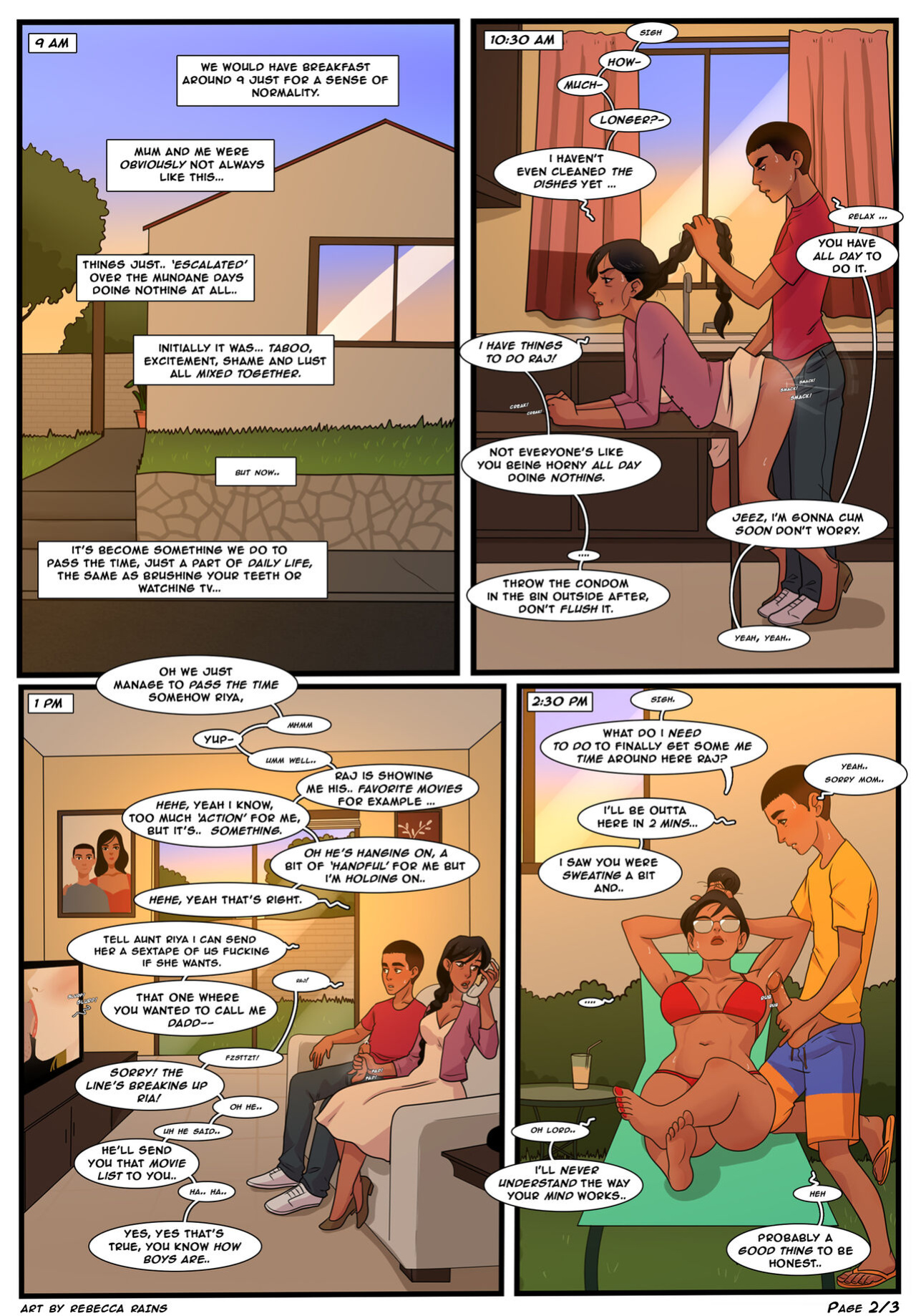 [PoseidonX & Rebecca Rains] Quarantine Life