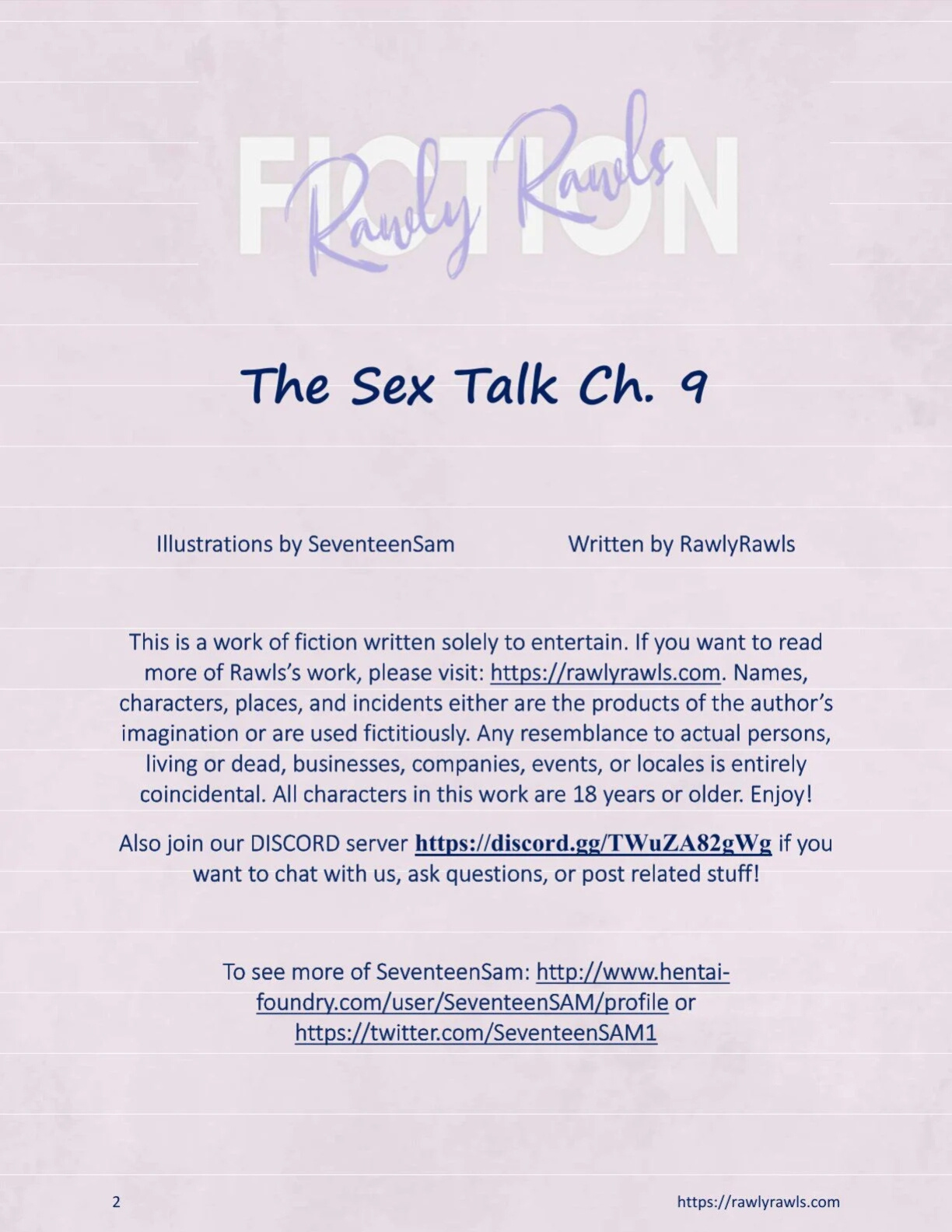 The Sex Talk [SeventeenSam , RawlyRawls] - 9
