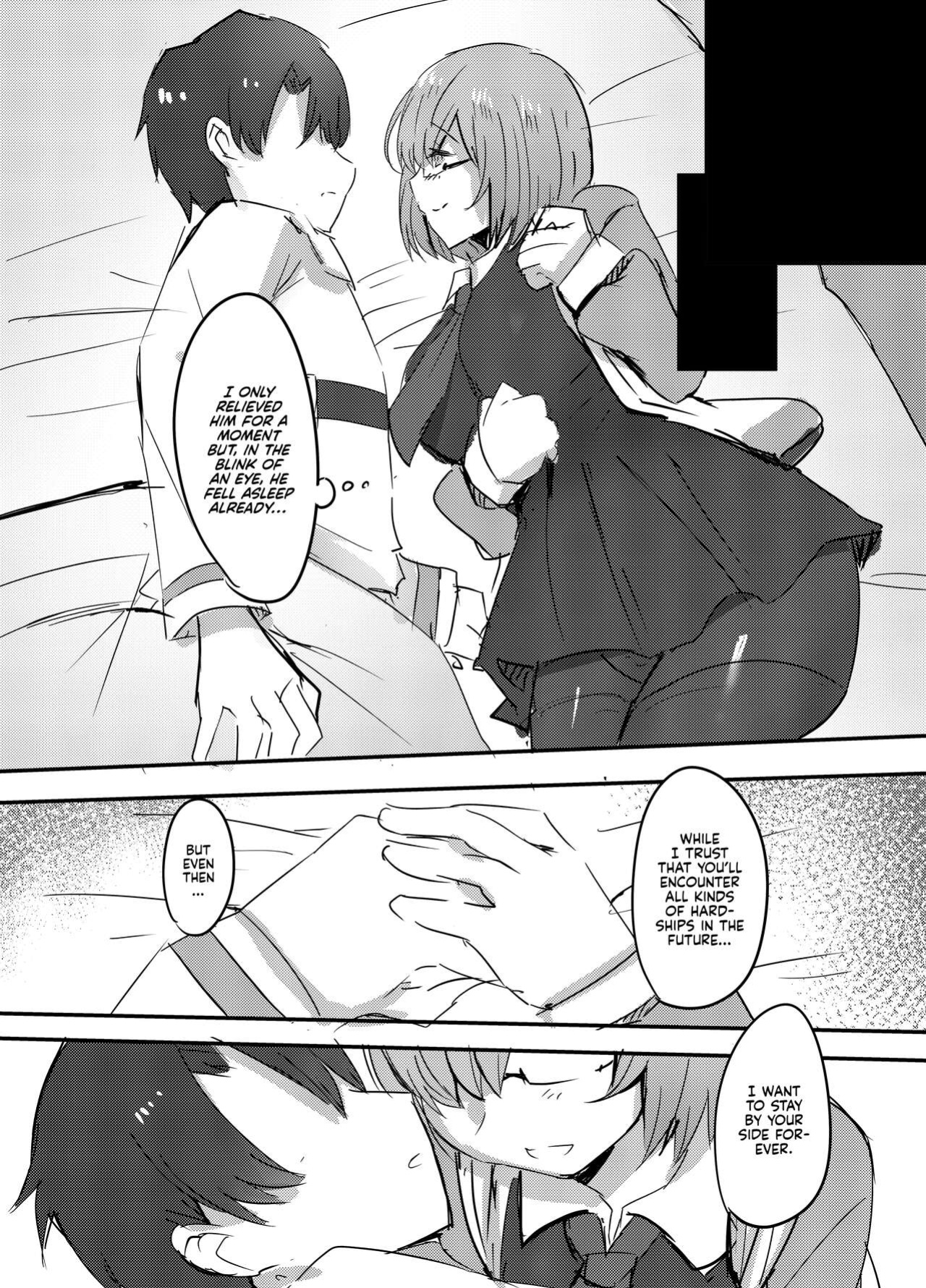 [Subliminal Daikaiten (Urasuke)] Daisuki na Daisuki na Watashi dake no Senpai. | My One and Only Beloved Senpai. (Fate/Grand Order) [Kyuume]