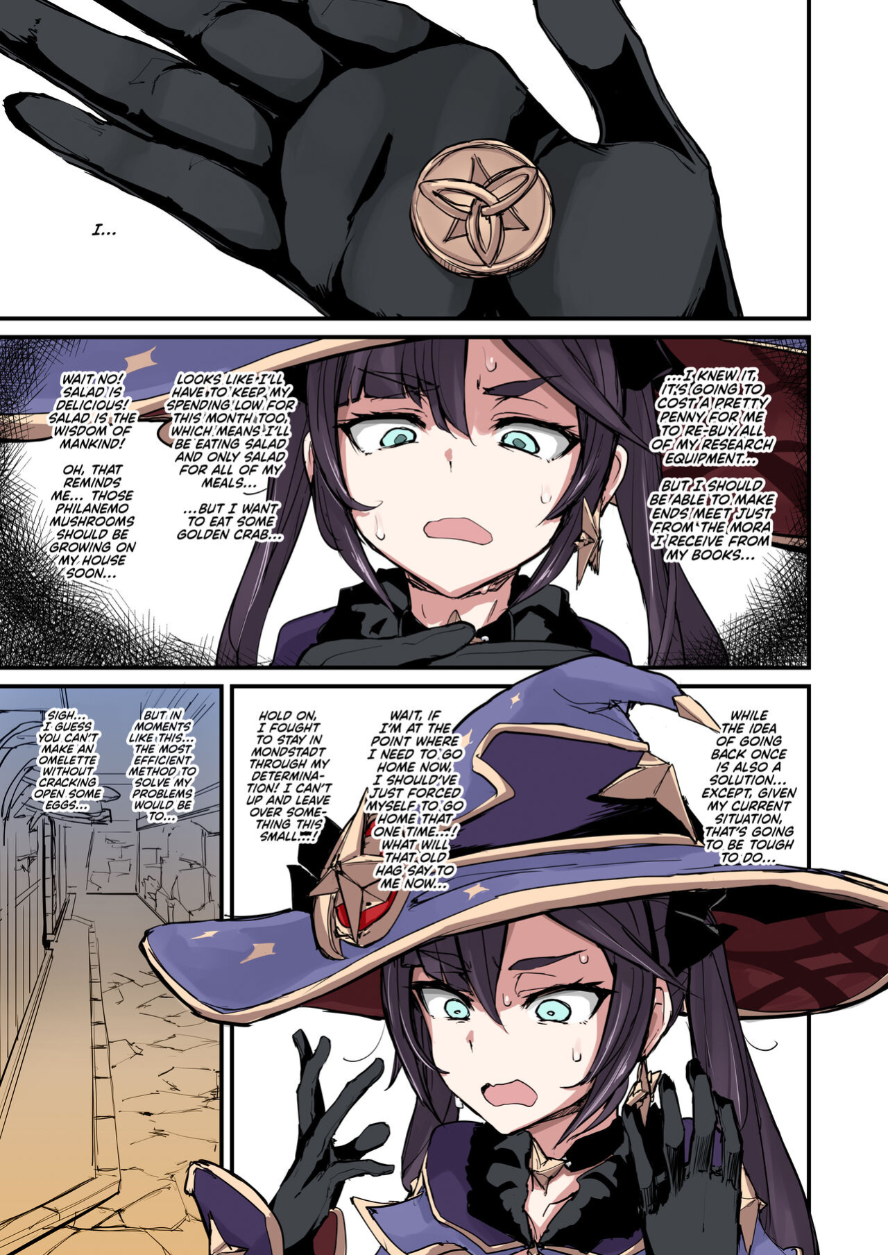 [K2 Manhole (P)] Asstrologic (Genshin Impact) [Kyuume + Sloppy Seconds] [Colorized] [Satansoft]