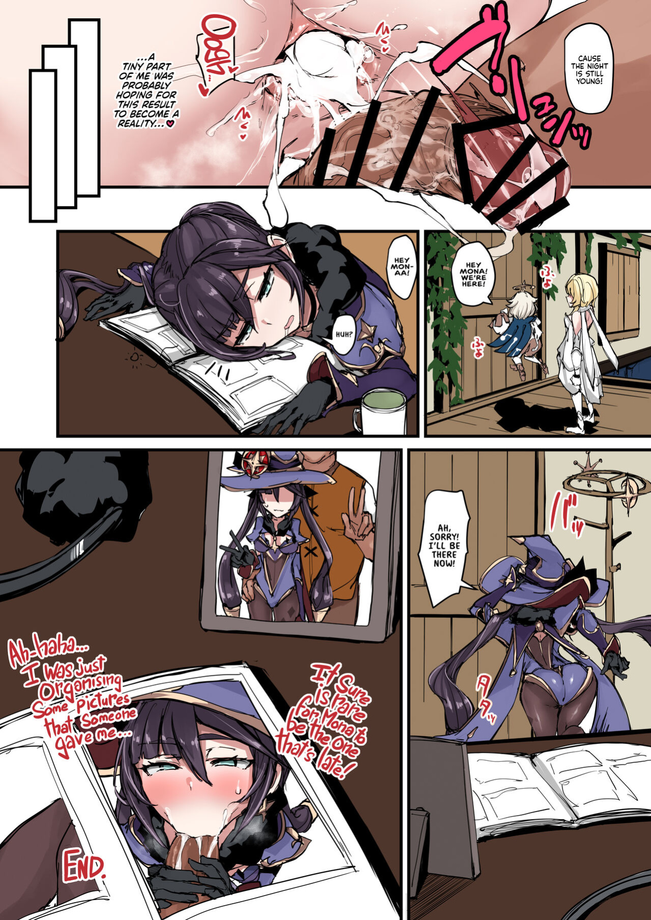 [K2 Manhole (P)] Asstrologic (Genshin Impact) [Kyuume + Sloppy Seconds] [Colorized] [Satansoft]