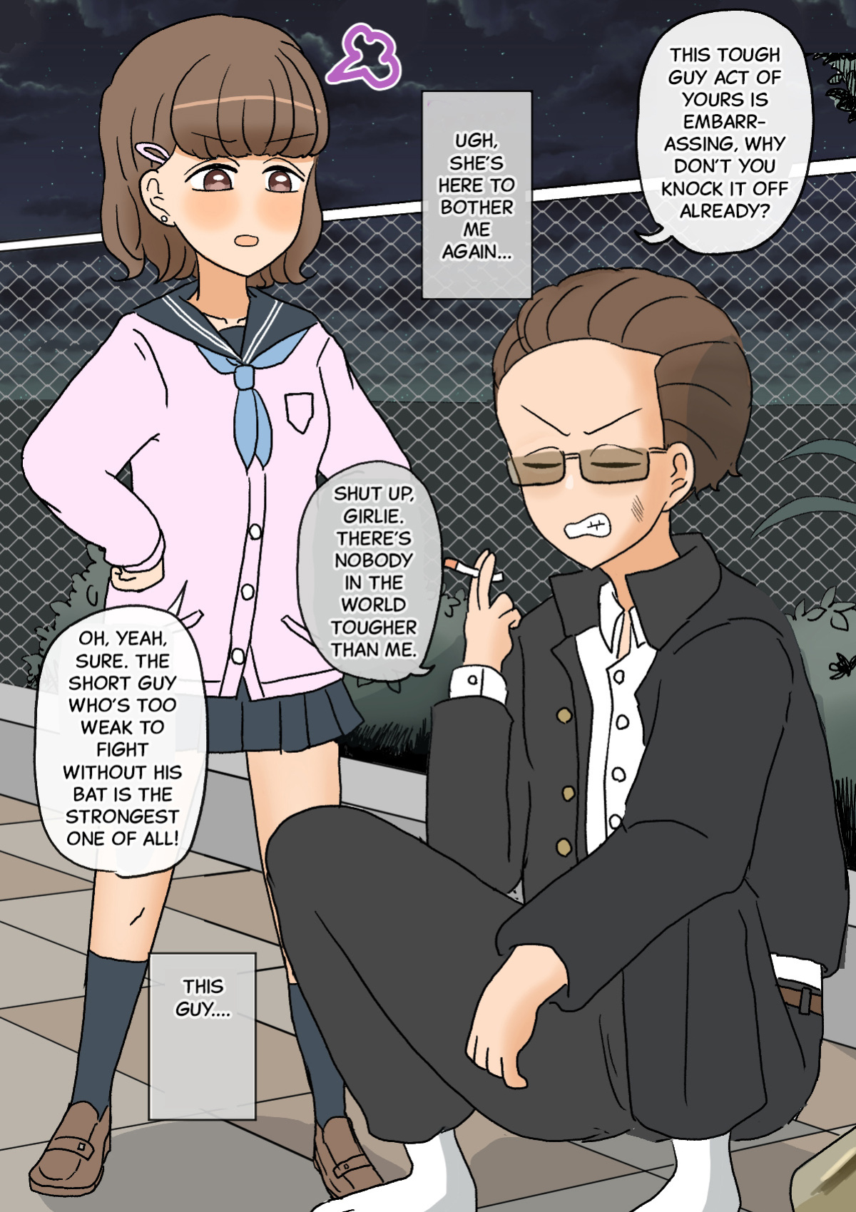[Whiskeykonkon (Kitsune Beer)] Furyou Shounen ga Mesuochi Shite Kawaii o Yome-san ni naru made ~Konnyaku-Hen~ | A delinquent boy becomes a cute girl, and then a bride - Engagement edition