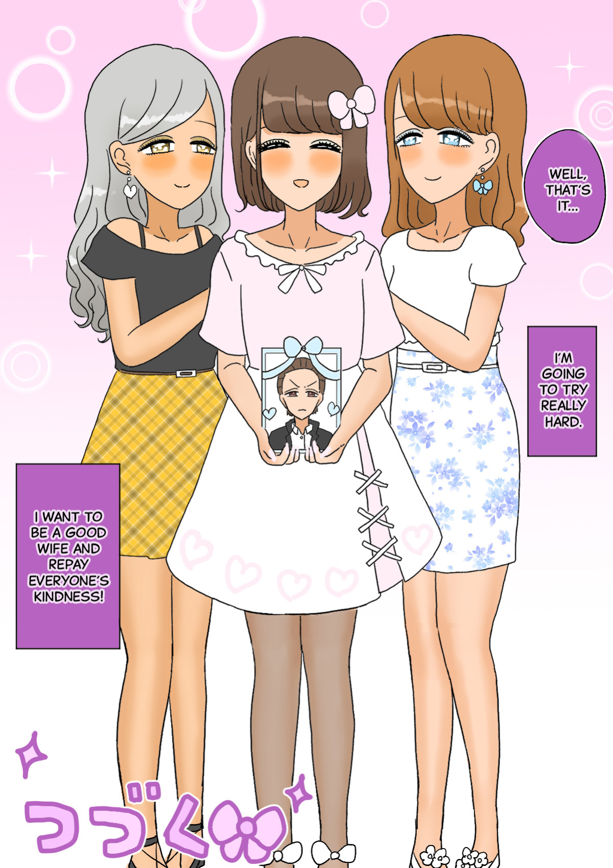 [Whiskeykonkon (Kitsune Beer)] Furyou Shounen ga Mesuochi Shite Kawaii o Yome-san ni naru made ~Konnyaku-Hen~ | A delinquent boy becomes a cute girl, and then a bride - Engagement edition