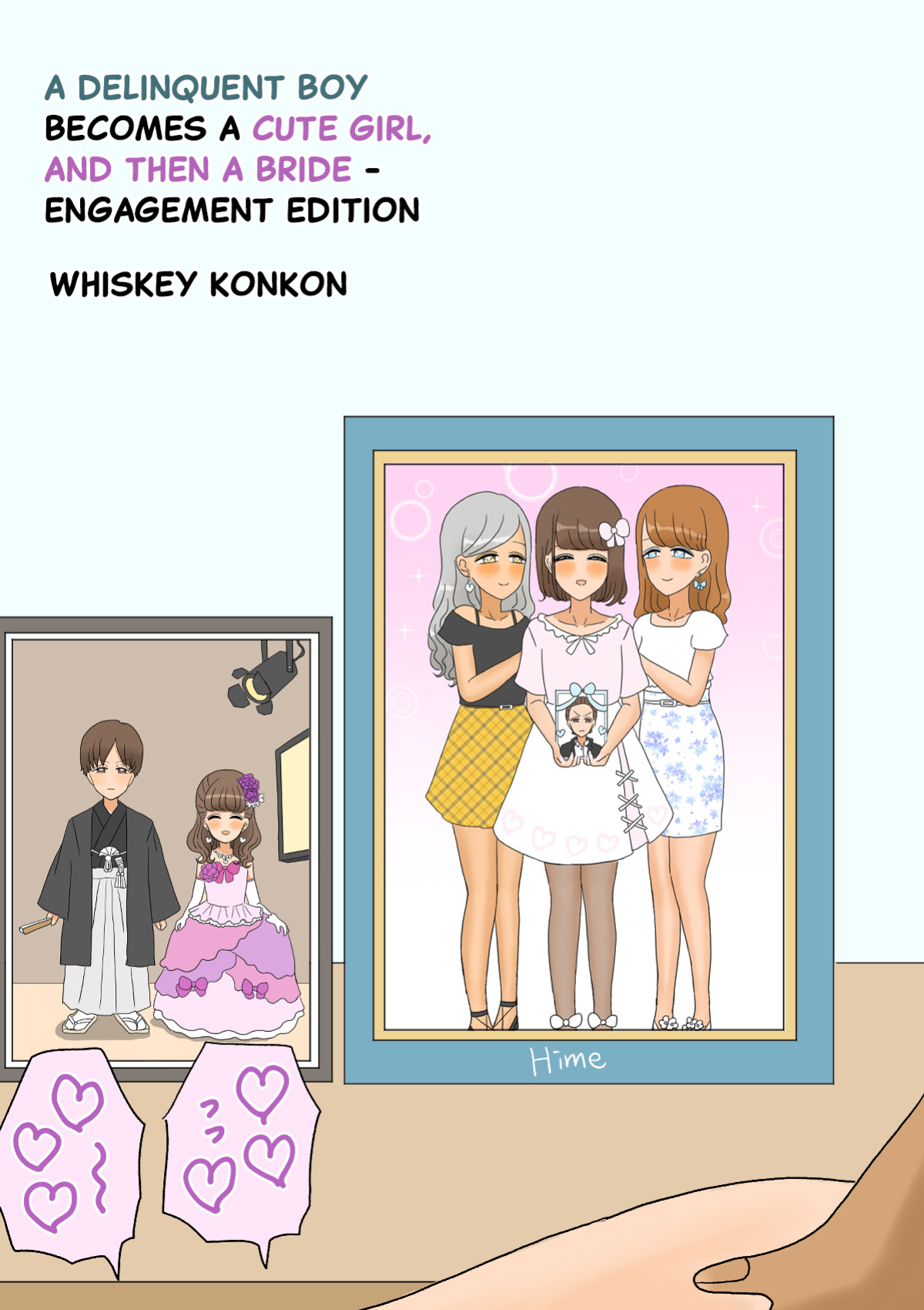 [Whiskeykonkon (Kitsune Beer)] Furyou Shounen ga Mesuochi Shite Kawaii o Yome-san ni naru made ~Konnyaku-Hen~ | A delinquent boy becomes a cute girl, and then a bride - Engagement edition