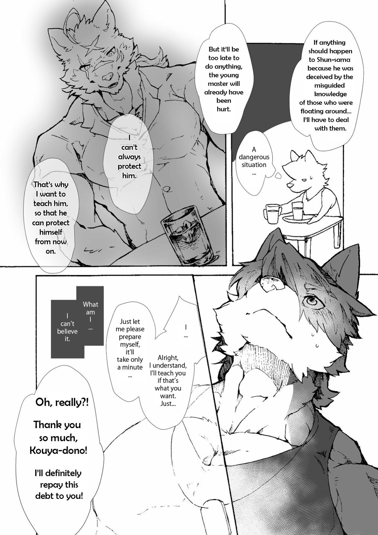 [TaishokukanNoirowze (Tos-tos-F-ski)] Ten-san wa xxx o Shiranai (Morenatsu.)