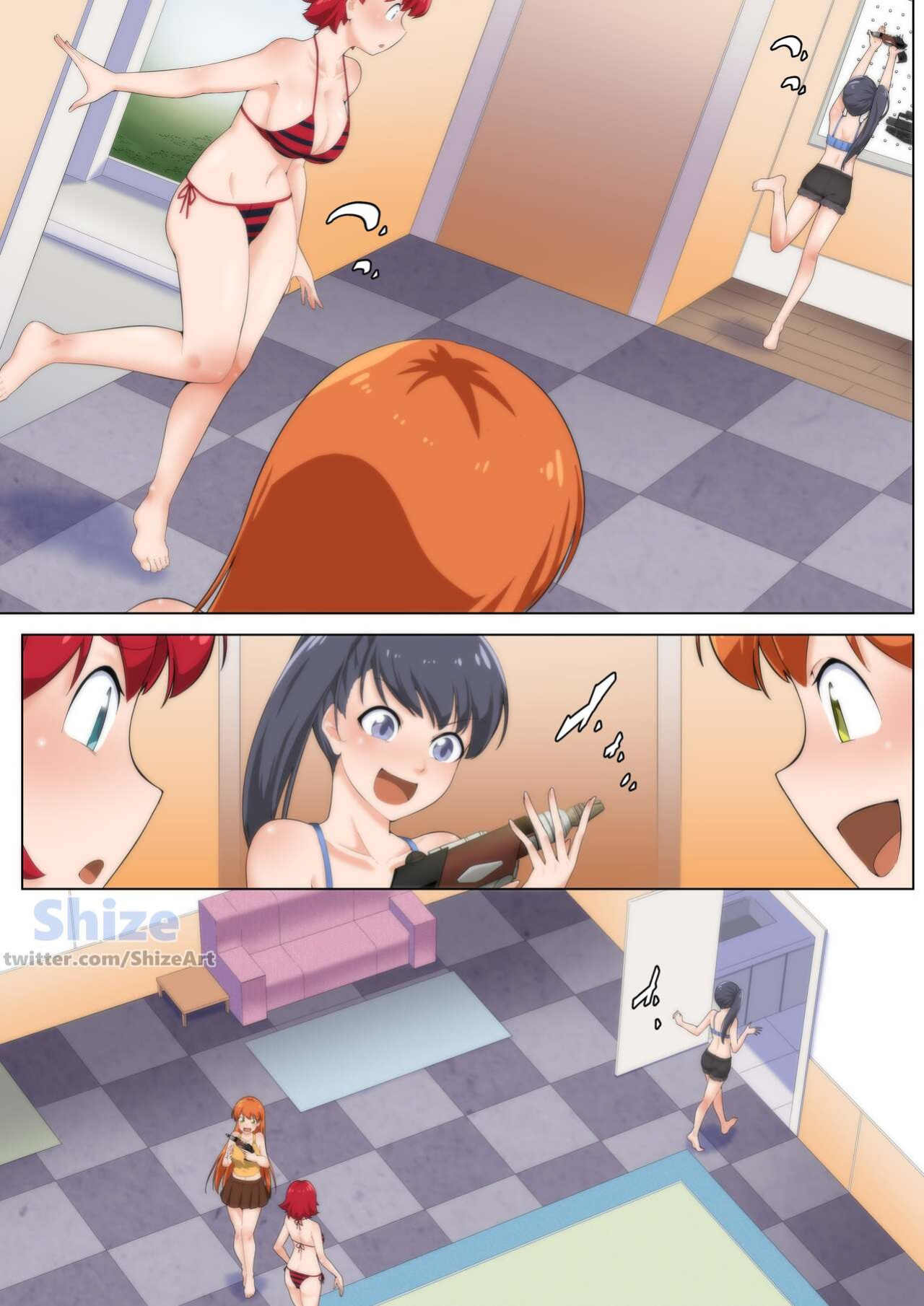 [Shize]Lucy and the Three Great Demons