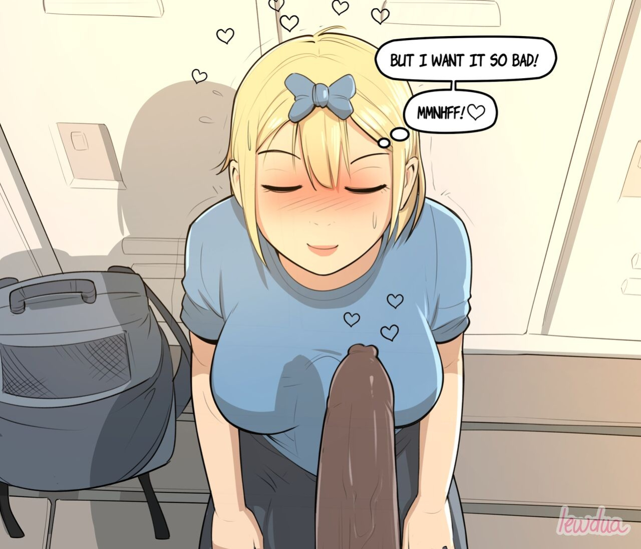 [Lewdua] Locker room - Nessie and Valerie [Hairy]