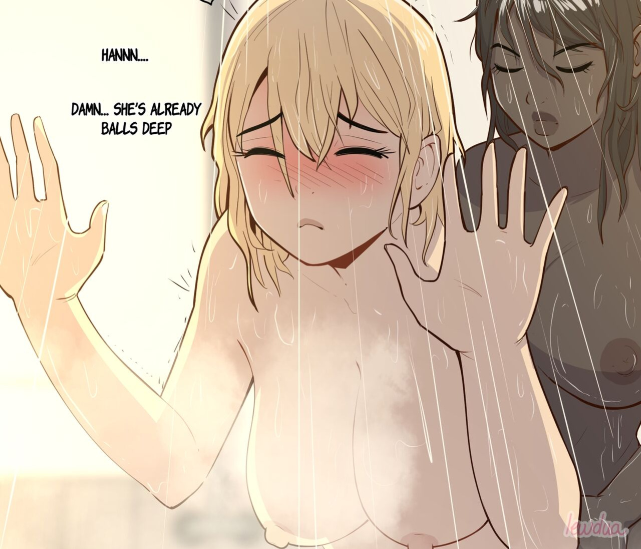 [Lewdua] Locker room - Nessie and Valerie [Hairy]