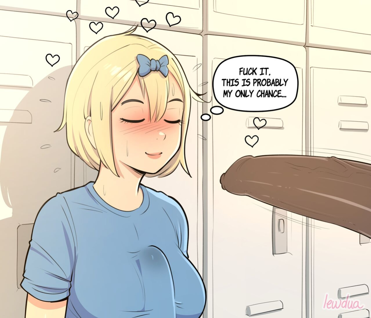 [Lewdua] Locker room - Nessie and Valerie