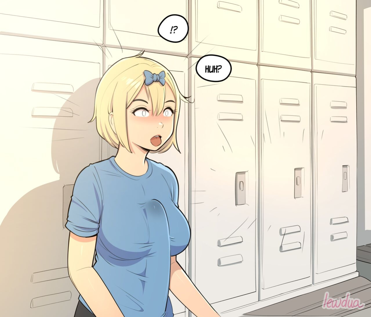 [Lewdua] Locker room - Nessie and Valerie