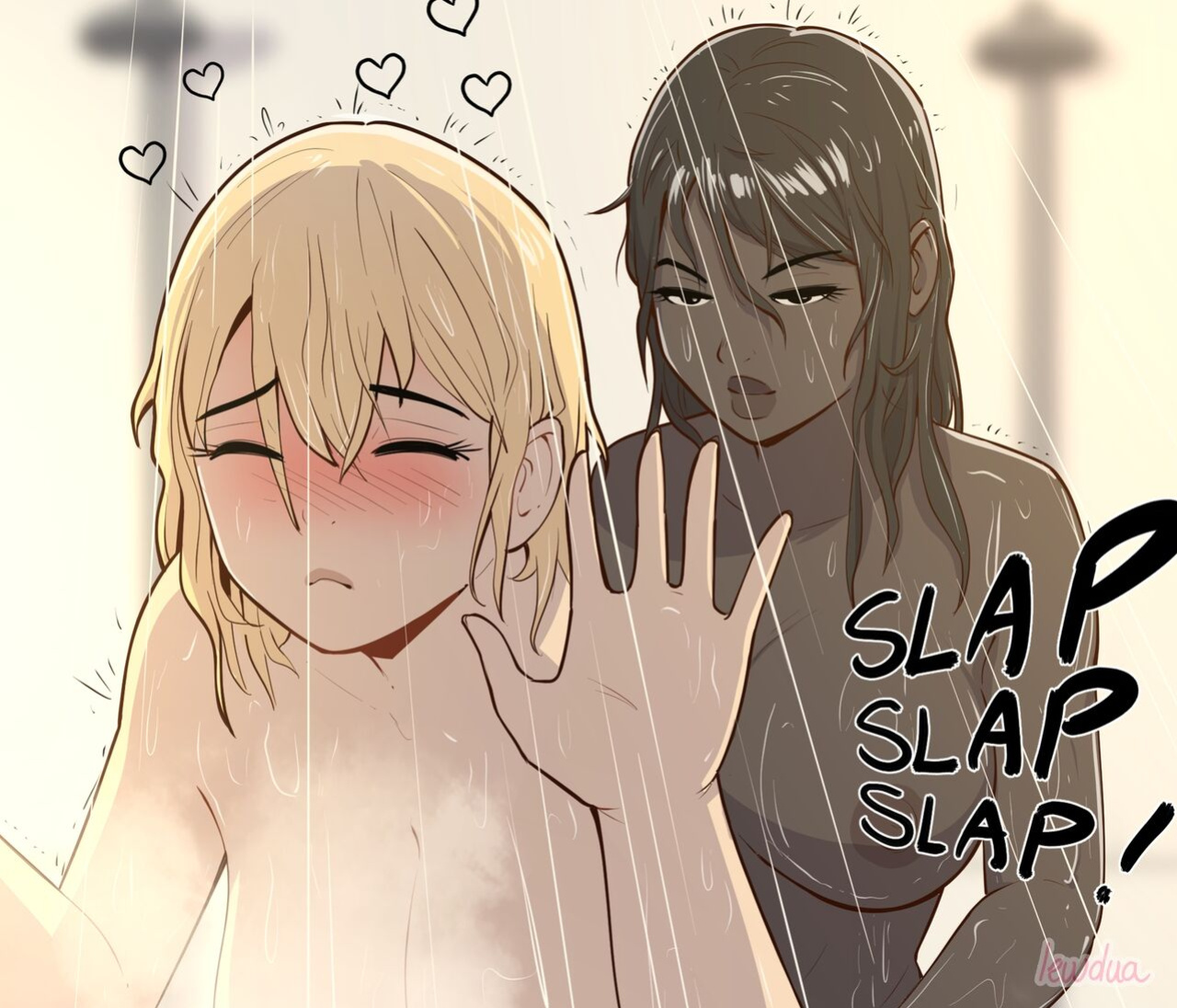 [Lewdua] Locker room - Nessie and Valerie
