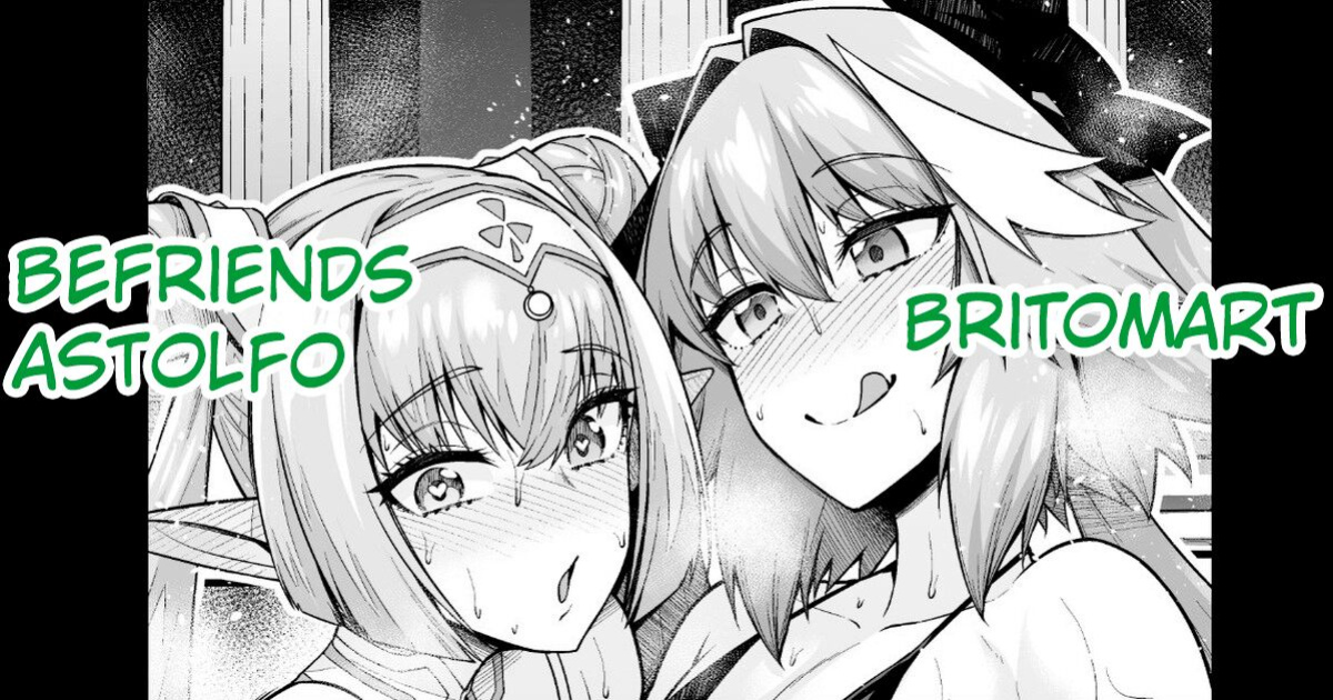 [Ankoman] Britomart befriends Astolfo (Fate/Grand Order) [hardcase8translates]
