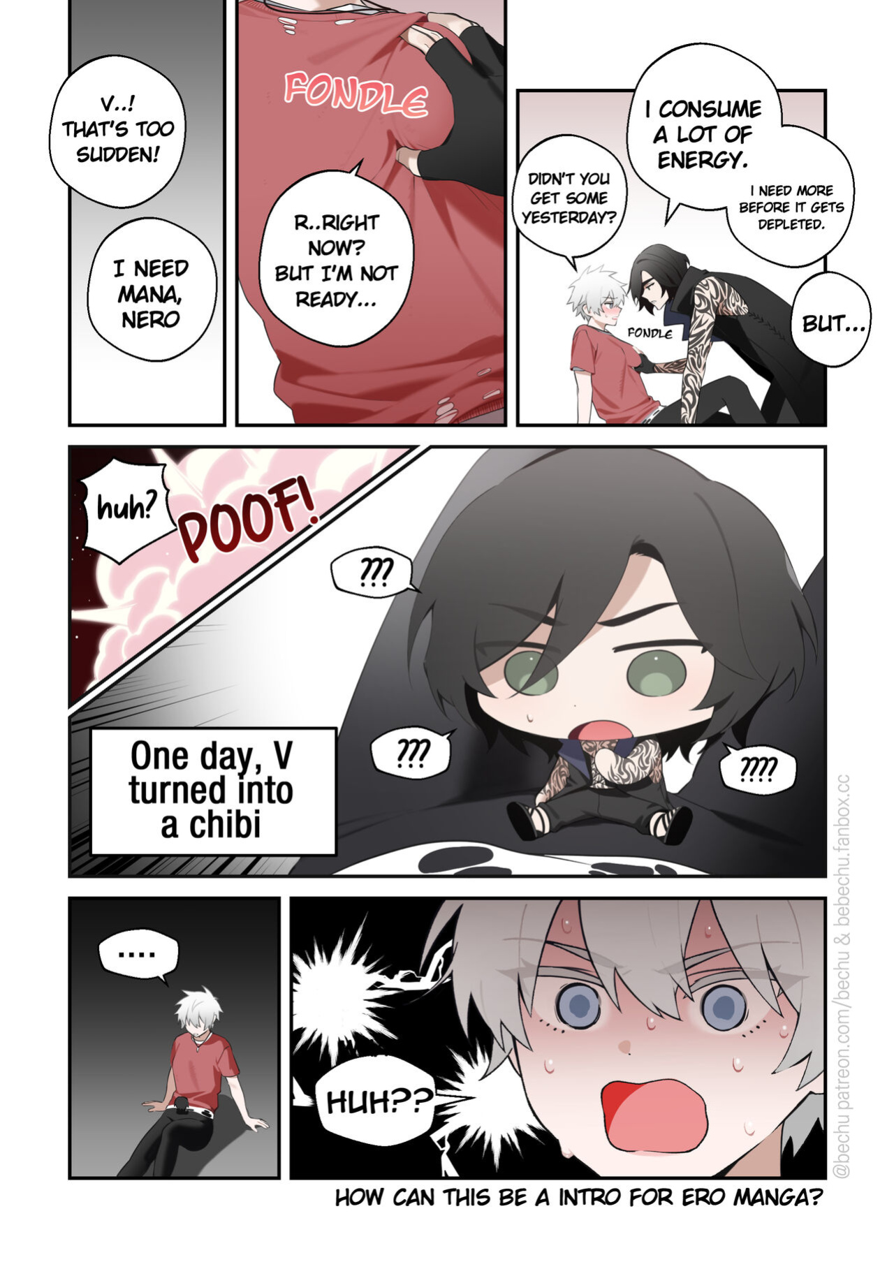 [bechu] Nero♀ CG manga (Devil May Cry)