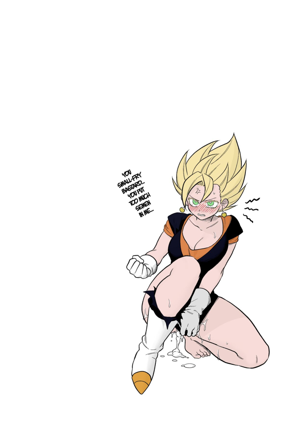[Fuka] Tada no Zako Majin na no ni... | You're Just a Small Fry Majin... (Dragon Ball Z) [biggiedickie] [Colorized]