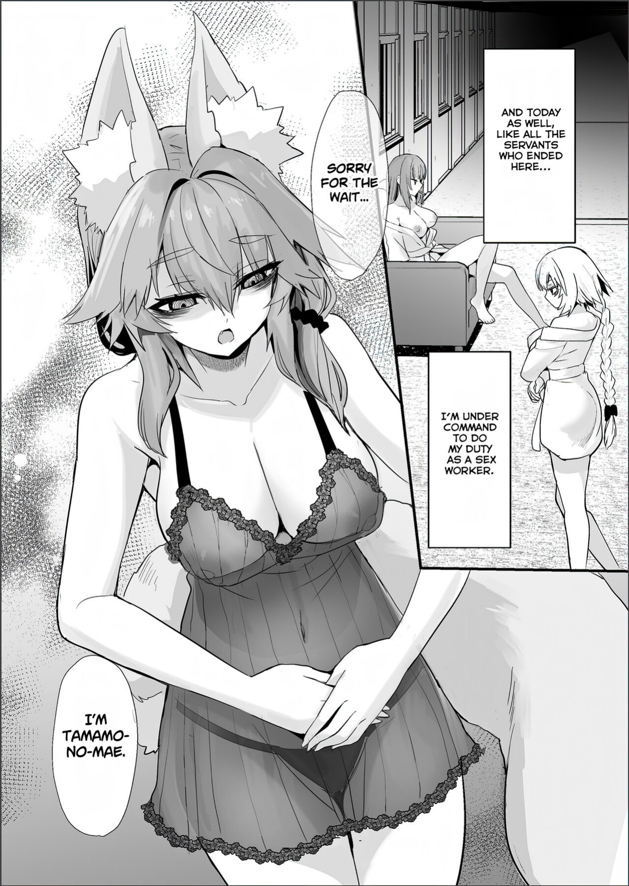 [Yamitsuki Honpo (Wise Speak)] Shinda Me Soap-jou Tamamo-san 2 - Dead Eyes Sex Worker Tamamo-san #2 (Fate/Grand Order) {Mant}