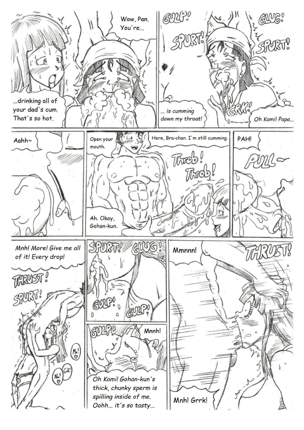 [TheWriteFiction] DRAGON BALL NTR 4 - Camping Trip (Dragon Ball Z)